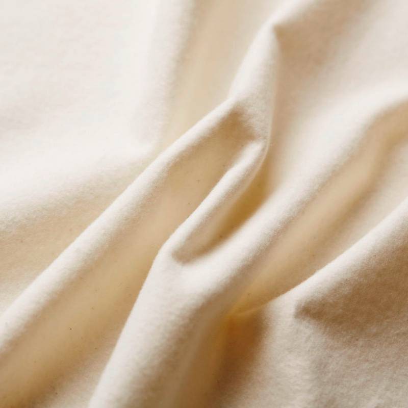 Bio-Baumwolle Flanell (GOTS) uni | natur