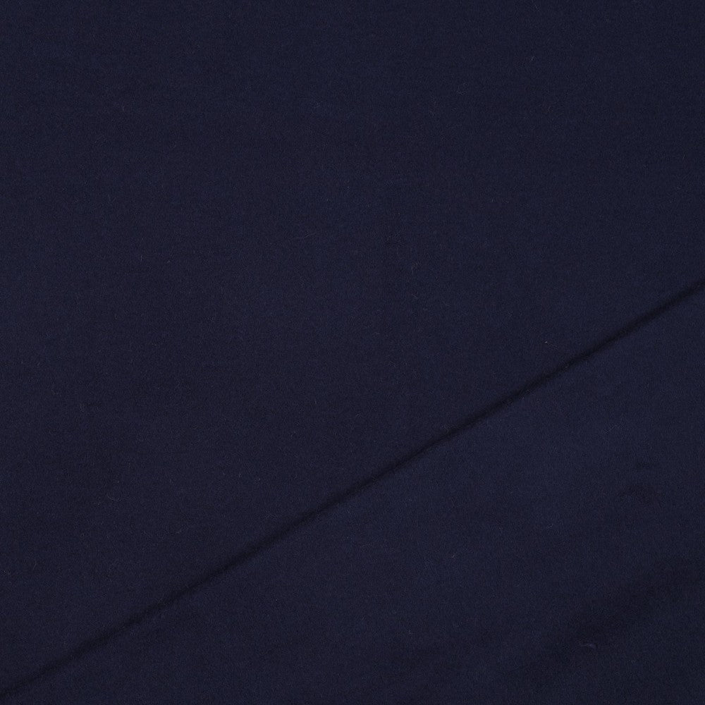 Bio-Baumwolle Fleece (GOTS) uni | navy