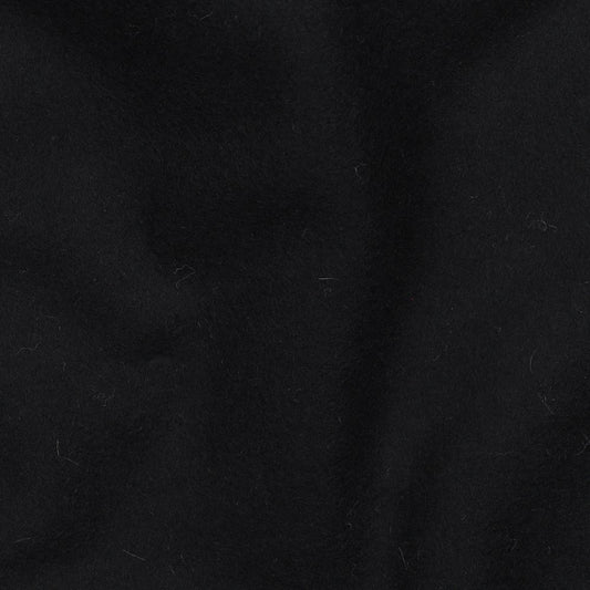 Bio-Baumwolle Fleece (GOTS) uni | schwarz