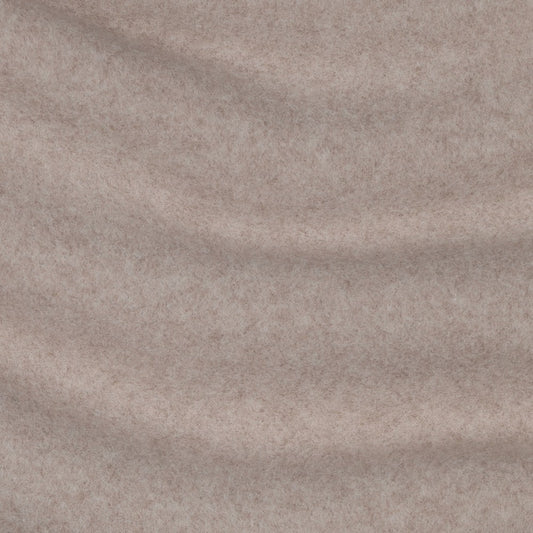 Bio-Baumwolle Fleece (GOTS) | taupe meliert