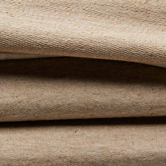 Bio-Baumwolle French Terry (GOTS) farbig gewachsen | braun JuleStoff