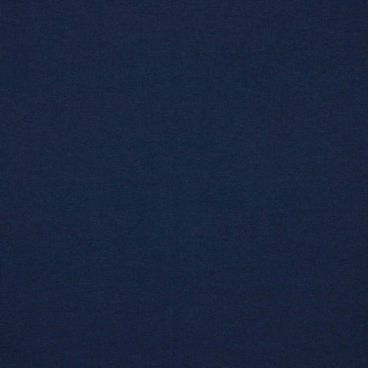 Stoffprobe Bio-Baumwolle French Terry (GOTS) uni | navy JuleStoff