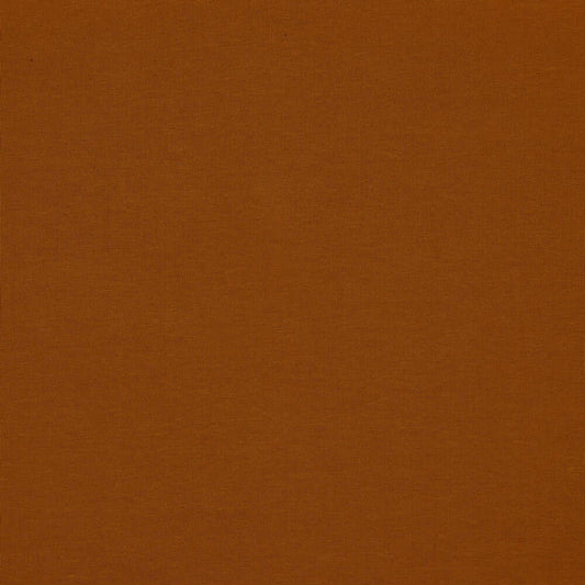 Bio-Baumwolle Basic Jersey Stoff (GOTS) uni | goldbraun JuleStoff