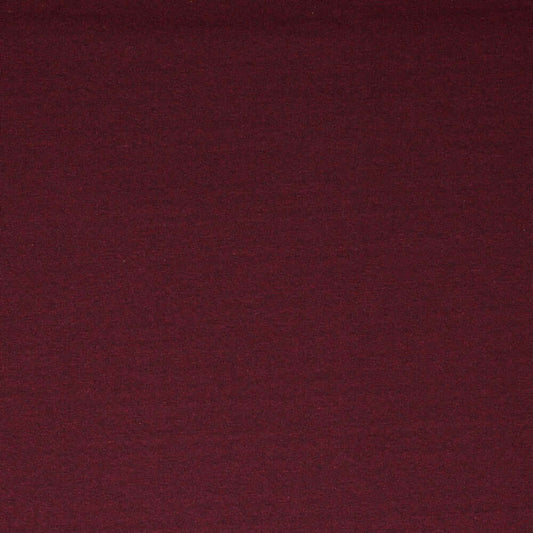 Stoffprobe Recycling-Baumwolle Jersey Stoff | dunkelrot-meliert JuleStoff