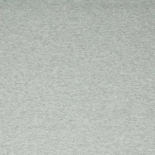 Stoffprobe Recycling-Baumwolle Jersey Stoff | grau-meliert JuleStoff