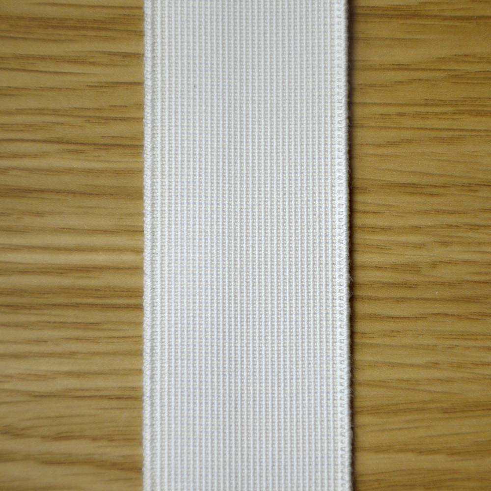 Bio Gummiband fest | 4 cm ecru