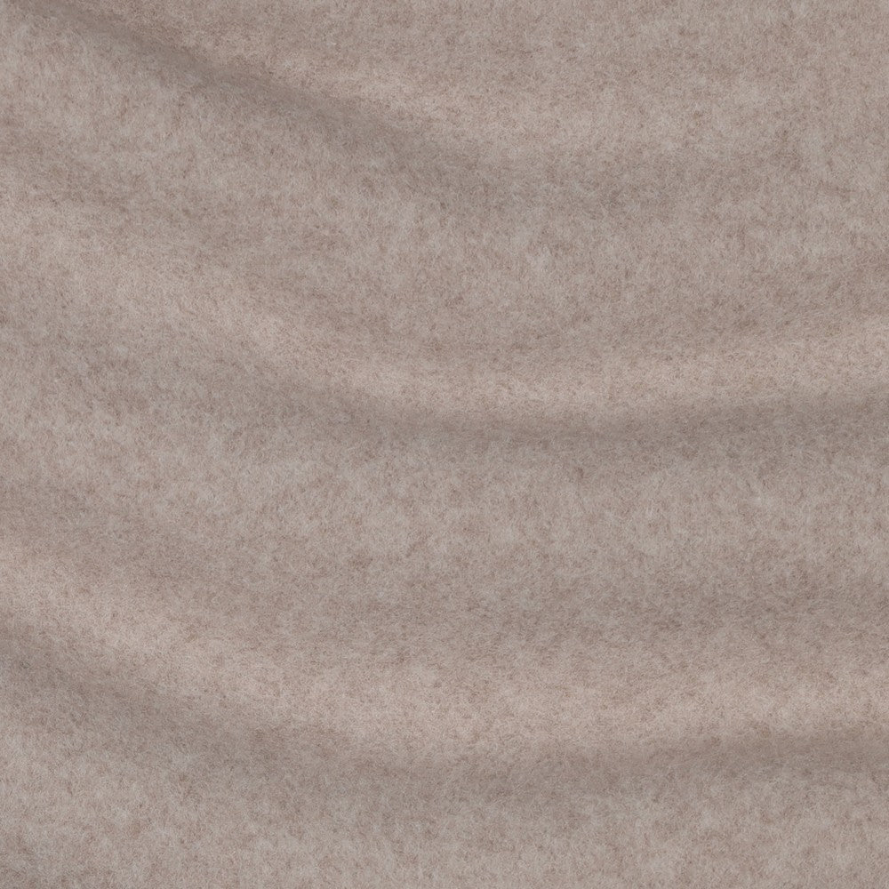 Bio-Baumwolle Fleece (GOTS) | taupe meliert