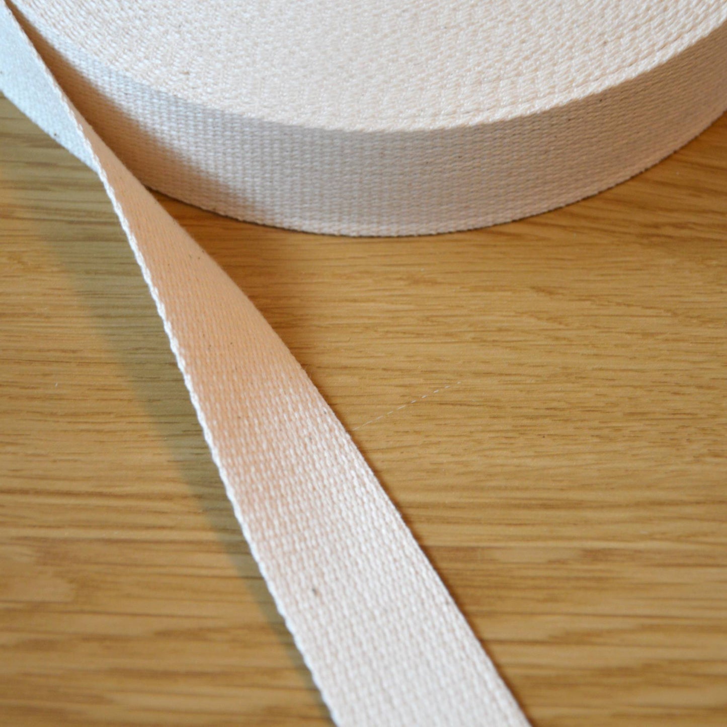 Bio-Baumwolle Gurtband ecru | 30 mm